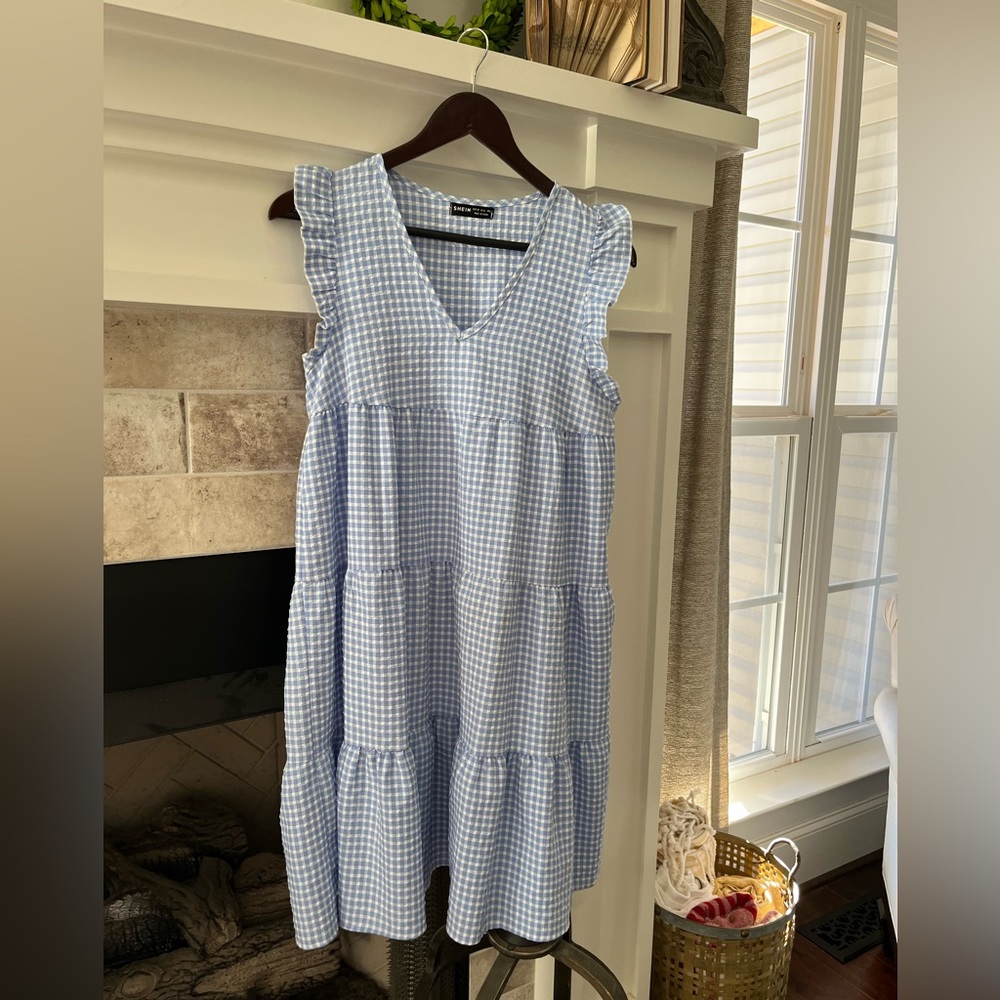 Sleeveless dress, summer, boho